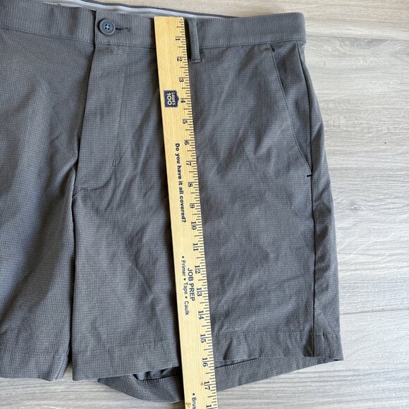 Tommy Bahama Mens 38 Gray Golf Performance Chino Shorts Textured Nylon Spandex - Picture 5 of 10